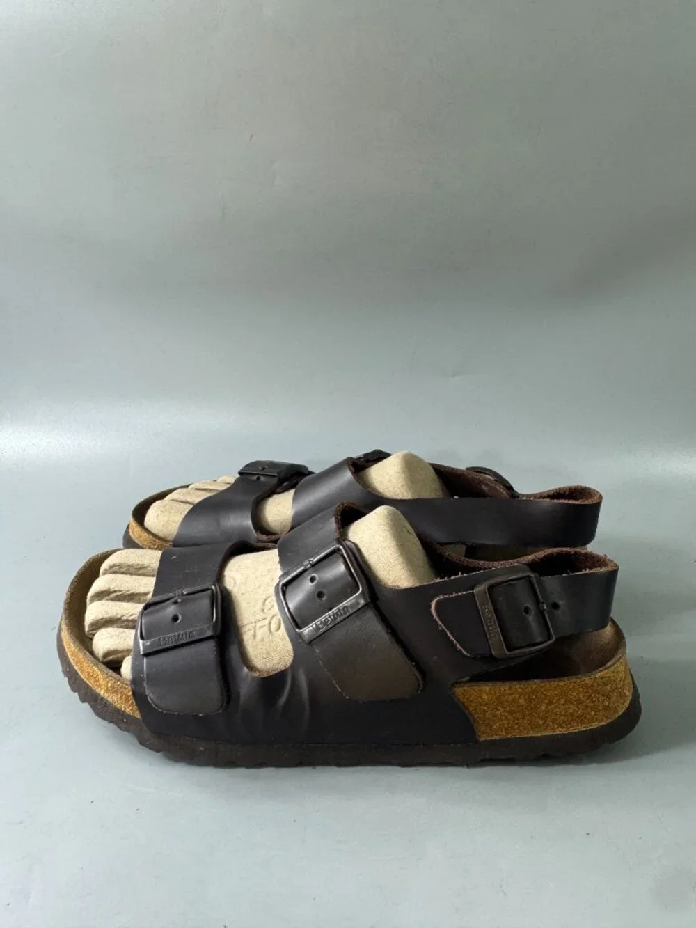 Betula by Birkenstock Milano Oiled Leather Sandals, Size 41
